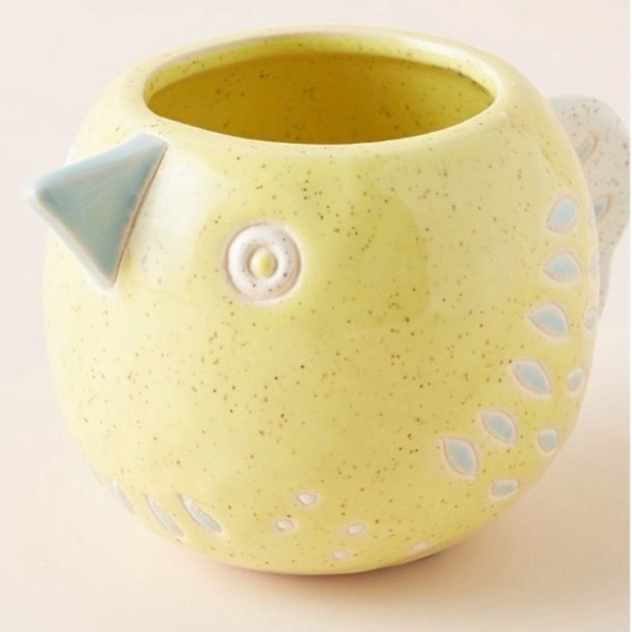Anthropologie Other - Small Yellow Bird Planter from Anthropologie.